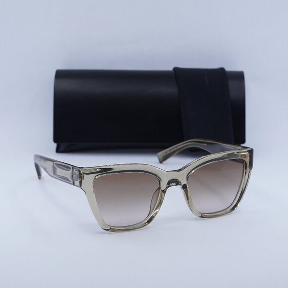 Final Price! Saint Laurent SL641 005 Transparent Light Yellow Sunglasses